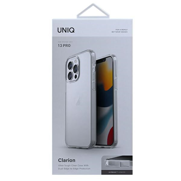 Uniq Clarion fodtøj til iPhone 13 Pro / iPhone 13 - gennemsigtigt