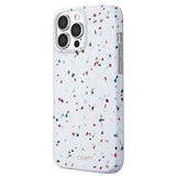 Uniq Coehl Terrazzo-fodral til iPhone 13 Pro Max - hvid