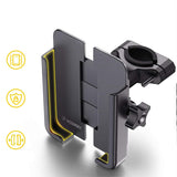 Wozinsky metalcykeltelefonholder, scooter sort (WBHBK3)