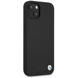 BMW Silicone Signature Case for iPhone 13 - Black