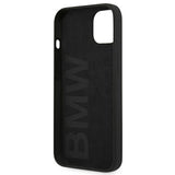 BMW Silicone Signature Case for iPhone 13 - Black