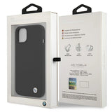 BMW Silicone Signature Case for iPhone 13 - Black