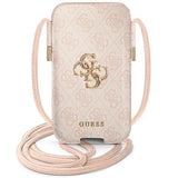 Guess Torebka GUPHL4GMGPI 6,7" rosa/rosa hårdkasse 4G Big Metal Logo