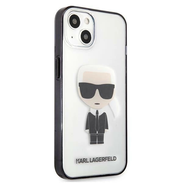 Karl Lagerfeld Iconik Karl Case for iPhone 13 mini - Transparent