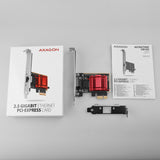 Axagon PCEE-G25 netværkskort Intern Ethernet 2500 Mbit/s