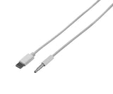 Vivanco ACVVUSBC10W lydkabel 1 m 3.5mm USB Type-C Hvid