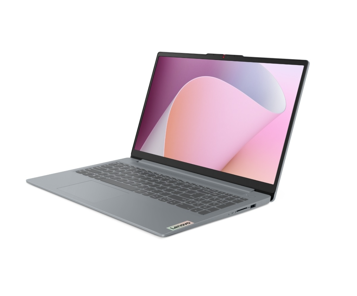 *Lenovo IdeaPad Slim 3 15AMN8 (R5/16/512 GB) 15,6" bærbar pc, Arctic grey