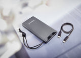 Intenso 7332034 powerbank Lithium polymer (LiPo) 10000 mAh Grå