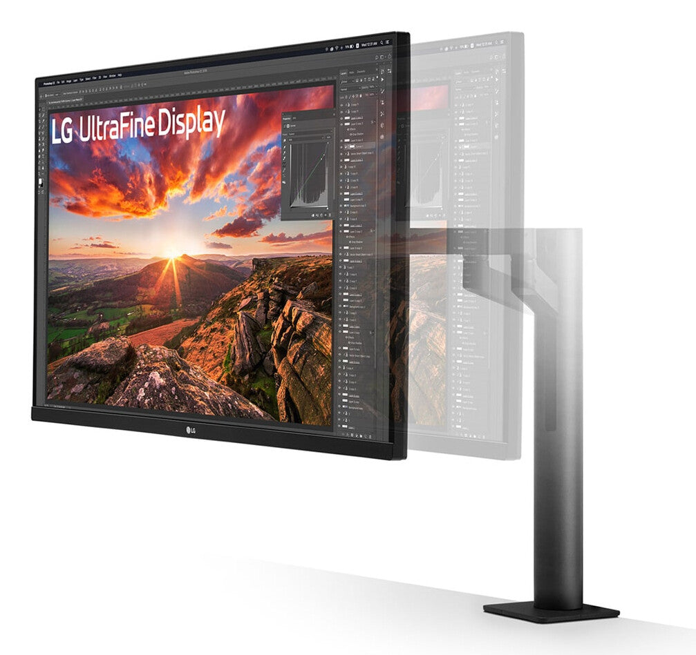 LG 32UN880K-B computerskærm 80 cm (31.5") 3840 x 2160 pixel 4K Ultra HD LCD Sort