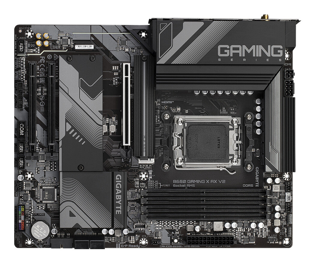 GIGABYTE B650 GAMING X AX V2 bundkort AMD B650 Sokkel AM5 ATX