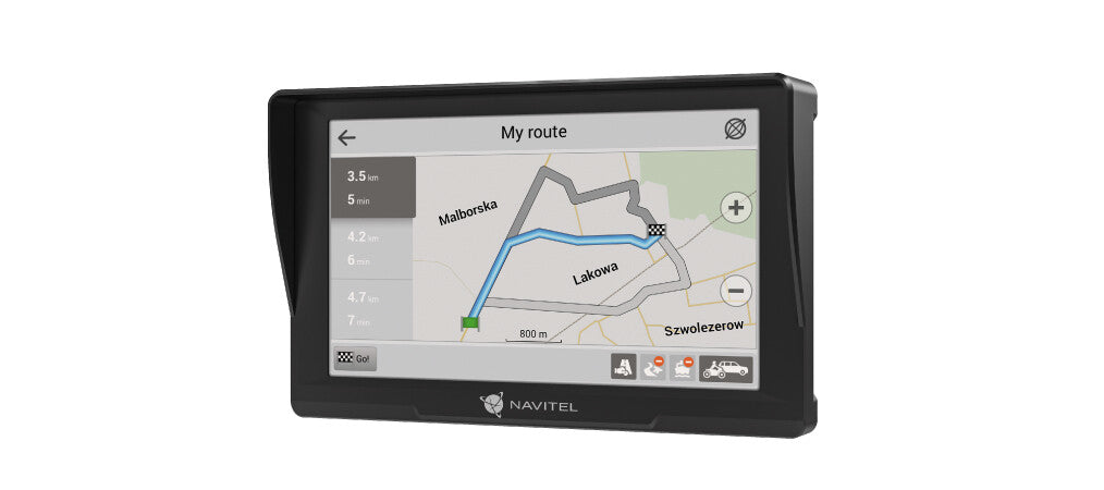 Navitel E777 Truck navigator Fastgjort 17,8 cm (7") Berøringsskærm Sort