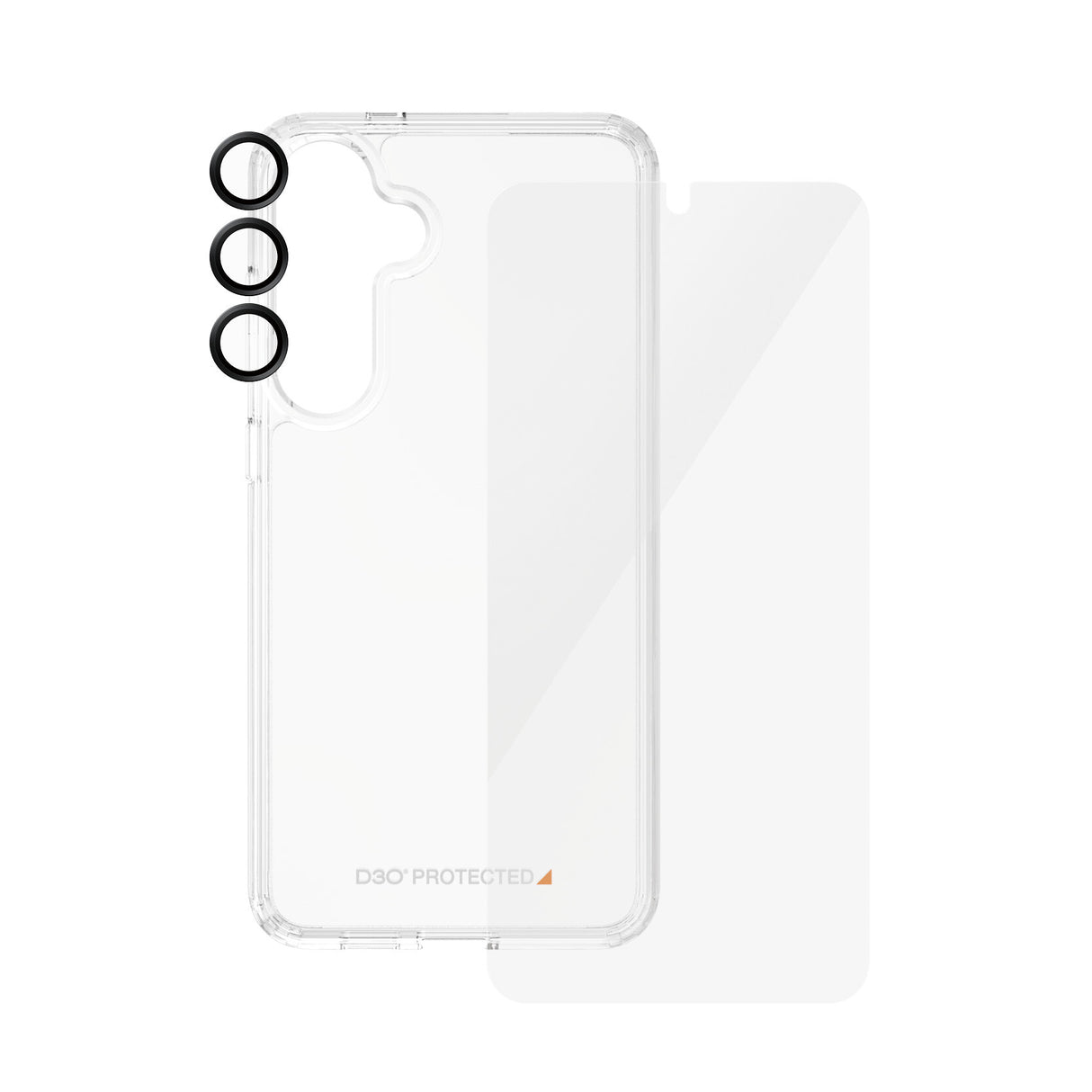 PanzerGlass ® 3-i-1 Pakke Samsung Galaxy S24+ | Ultra-Wide Fit