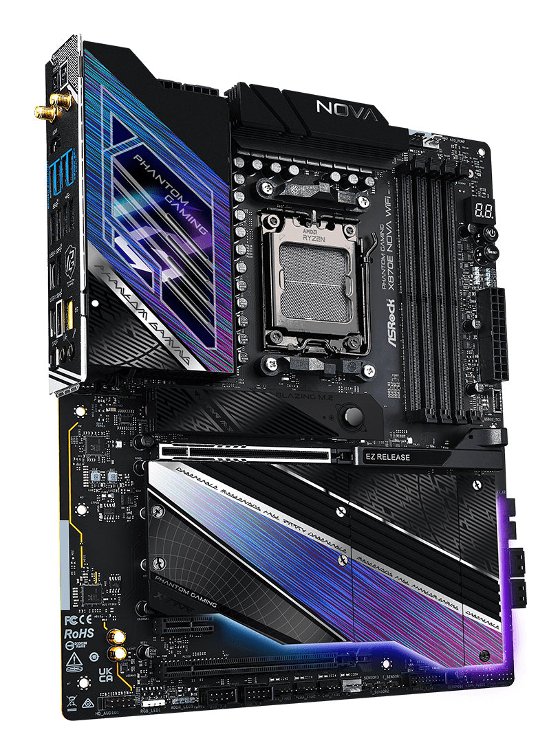 ASRock Phantom Gaming X870E NOVA WiFi ATX Socket AM5 AMD X870E