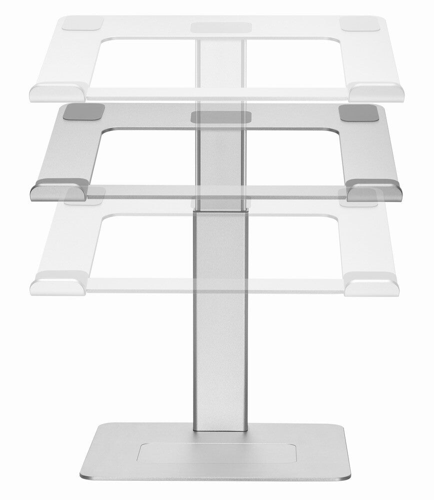 Gembird NBS-D1-02 laptop stativ Sølv 39,6 cm (15.6")