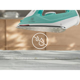 Electrolux E5SI2-2AM Dampstrygejern Rustfri strygesål 2200 W Turkisfarve, Hvid