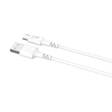 Gear Ladekabel USB-A-USB-C 2.0 2m Rundt Kabel Hvid