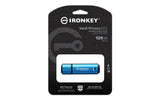 Kingston Technology IronKey 128GB USB-C Vault Privacy 50C AES-256 Encrypted, FIPS 197