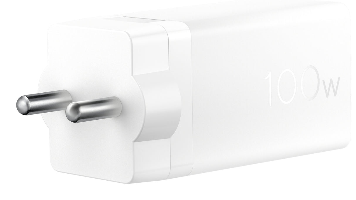 ASUS 100W USB-C GaN Charger Universel Hvid Vekselstrøm Hurtig opladning Indendørs