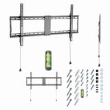 Gembird WM-90F-01 tv-beslag 2,29 m (90") Sort