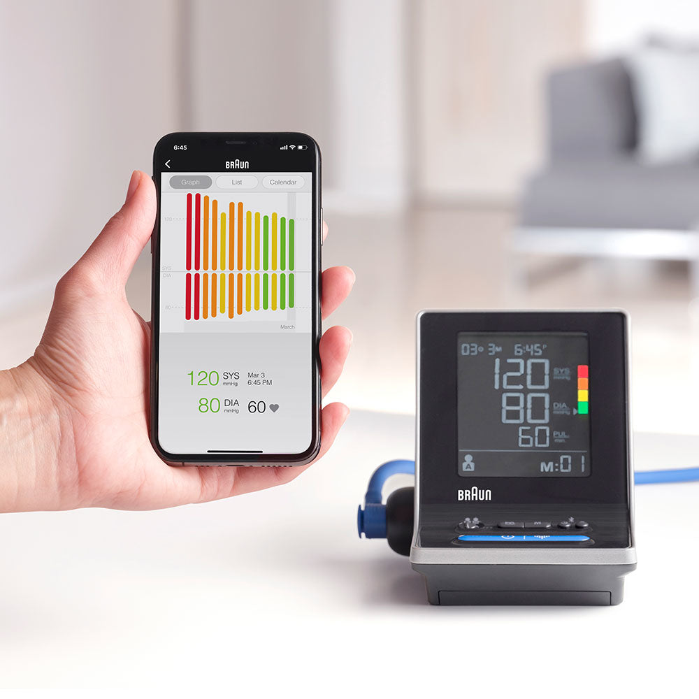 Braun ExactFit 5 Connect BUA6350EU Blodtryksmåler Sort