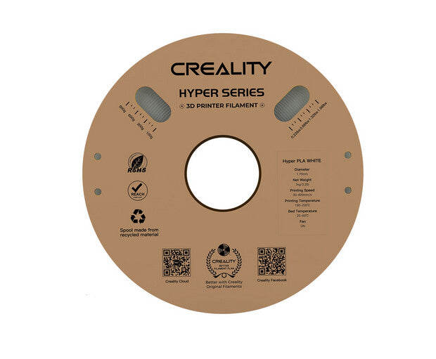 Creality 3301010335 3D print materiale Polymælkesyre (PLA) Hvid 1 kg