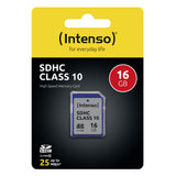 Intenso 3411470 hukommelseskort 16 GB SDHC Klasse 10