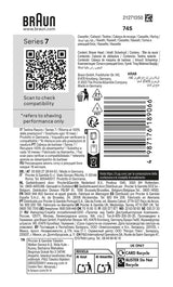 Braun Series 7 74 S Barberingshoved