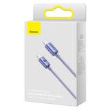 Baseus CAJY000605 USB-C - USB-C PD Cable 100W 5A 480Mb/s 1.2m - Purple