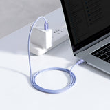 Baseus CAJY000605 USB-C - USB-C PD Cable 100W 5A 480Mb/s 1.2m - Purple