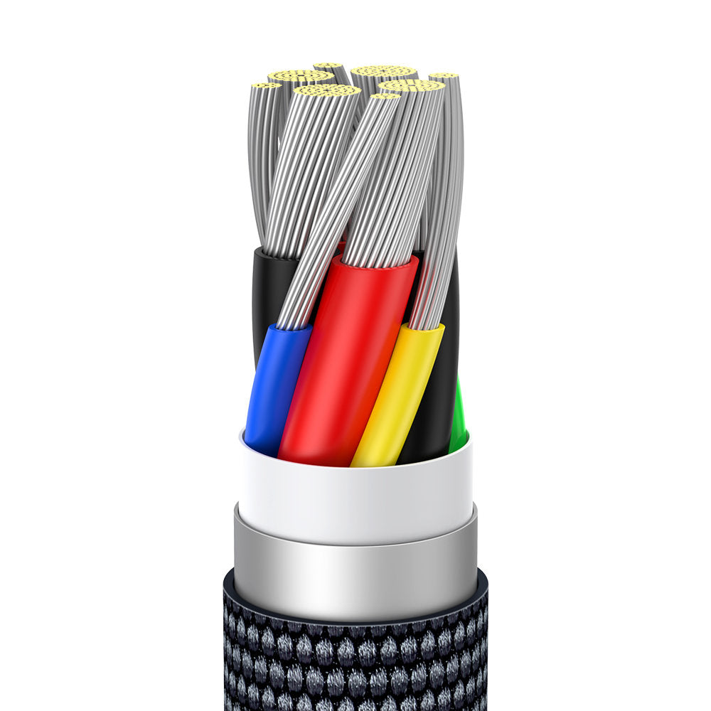 Baseus CAJY000701 USB-C - USB-C PD cable 100W 5A 480Mb/s 2m - black