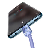 Baseus CAJY000705 USB-C - USB-C PD QC cable 100W 5A 480Mb/s 2m - purple