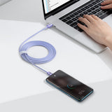 Baseus CAJY000705 USB-C - USB-C PD QC cable 100W 5A 480Mb/s 2m - purple