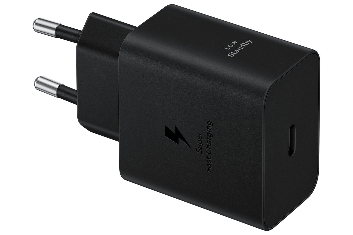 Samsung Wall Charger 45W, 4.05A, 1 x USB-C, with USB-C Cable, Black