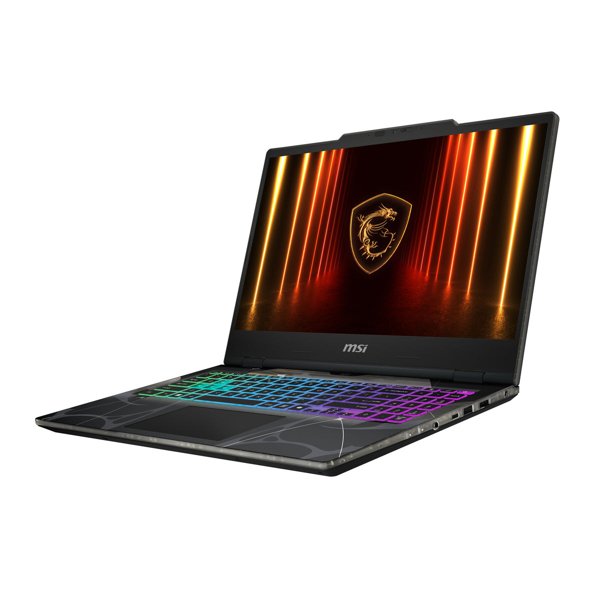 MSI Cyborg 15 B2RWFKG-261NL Intel Core 7 240H Laptop 39,6 cm (15.6") Fuld HD 16 GB DDR5-SDRAM 1 TB SSD NVIDIA GeForce RTX 5060 Wi-Fi 6E (802.11ax) Windows 11 Home Sort
