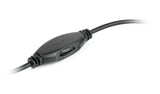 Gembird MHS-002 hovedtelefoner/headset Ledningsført Opkald/musik Sort, Rød