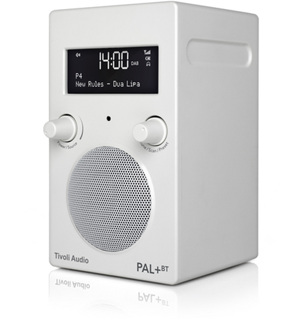 Tivoli Audio Classic PAL+ BT DAB+ og FM Radio med Bluetooth - HVID