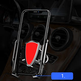 Universal Gravity Car Holder mørkgrå (YC05)