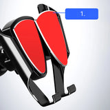 Universal Gravity Car Holder mørkgrå (YC05)