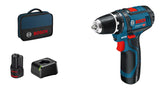 Bosch Akku-Bohrschrauber 12 V Li-Ion 1300 rpm Sort, Blå, Rød
