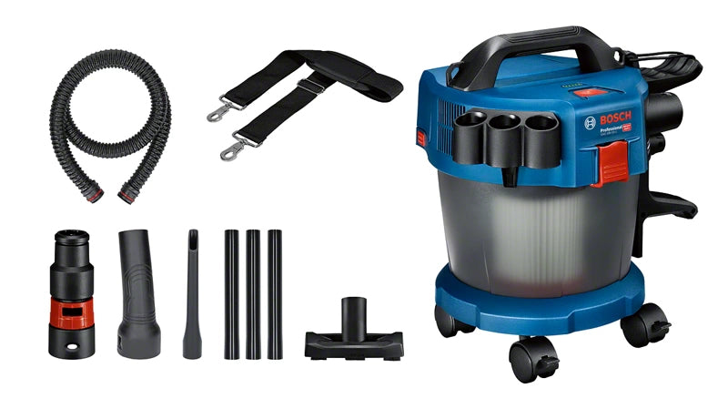 Bosch GAS 18V-10 L Professional Sort, Blå