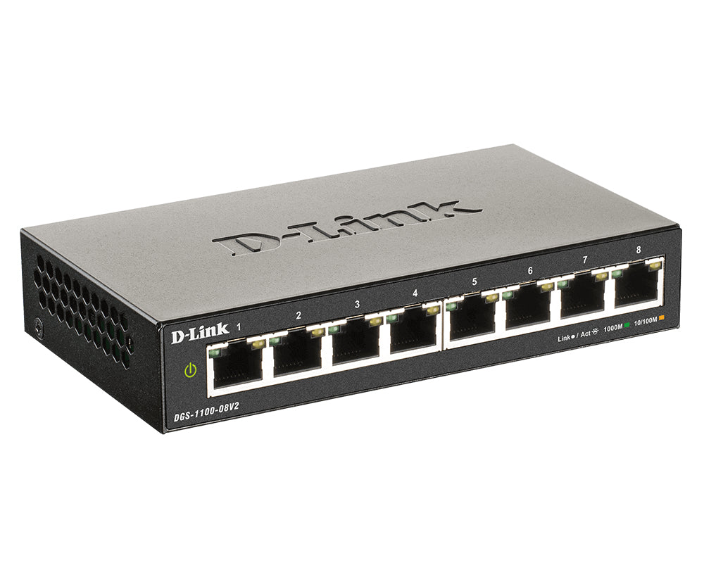 D-LINK 8-Port Gigabit Smart Managed Switch