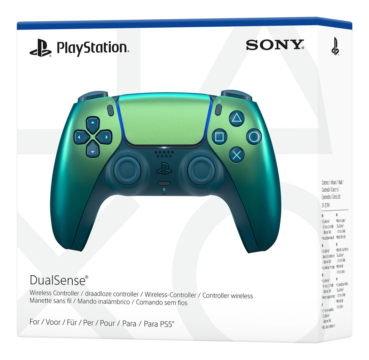 Sony Interactive Entertainment DualSense Teal Bluetooth/USB Gamepad Analog/digital PlayStation 5, Android, MAC, PC, iOS
