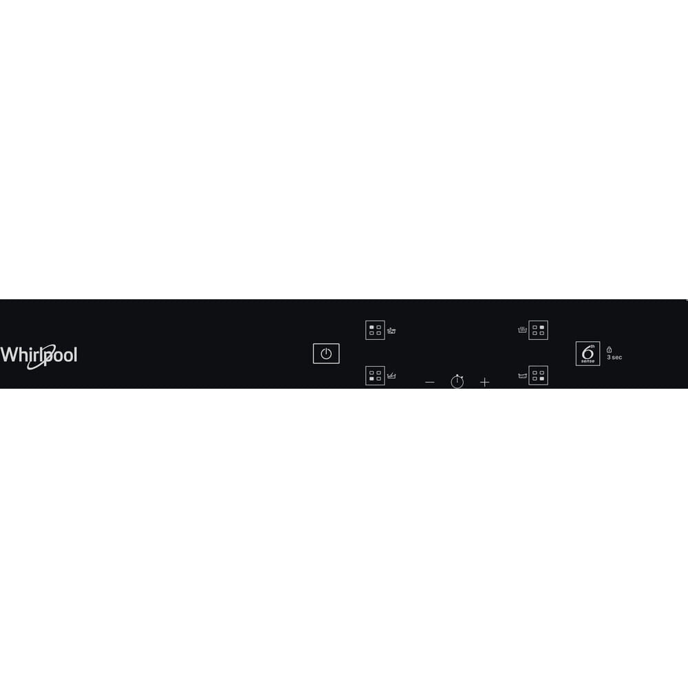 Whirlpool WS Q2160 NE Sort Indbygget 59 cm Zone induktionskogeplade 4 zone(s)