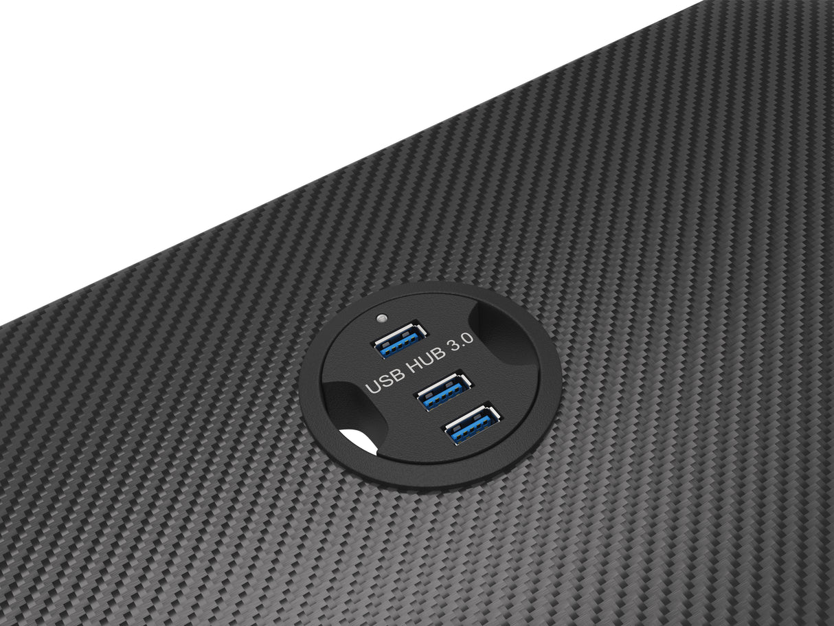 Genesis Holm 200 RGB Skrivebord Stålramme Gaming