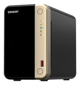 QNAP TS-264 NAS Tower Intel(R) Celeron(R) N5095 8 GB 0 TB QNAP QTS Black, Gold