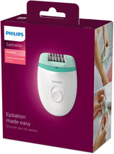 Philips Satinelle Essential BRE224/00 Kompakt epilator med ledning