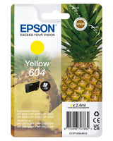 Epson 604 blækpatron 1 stk Original Standard udbytte Gul