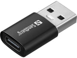 Sandberg USB-C/A In-Earset with Line-Mic
