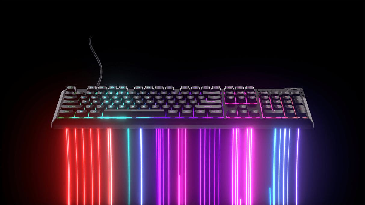 Corsair K55 CORE RGB tastatur Spil USB QWERTY US engelsk Sort