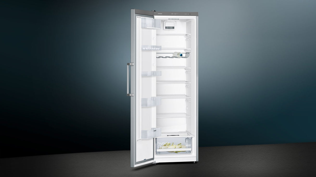 Siemens iQ300 KS36VVIEP køleskab Fritstående 346 L Rustfrit stål